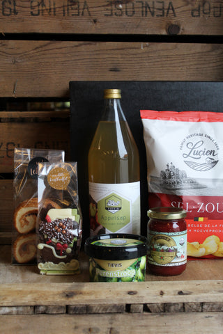 Streekproducten met Kerst chocolade