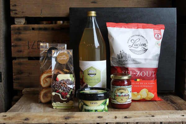 Streekproducten met Kerst chocolade