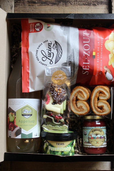 Streekproducten met Kerst chocolade